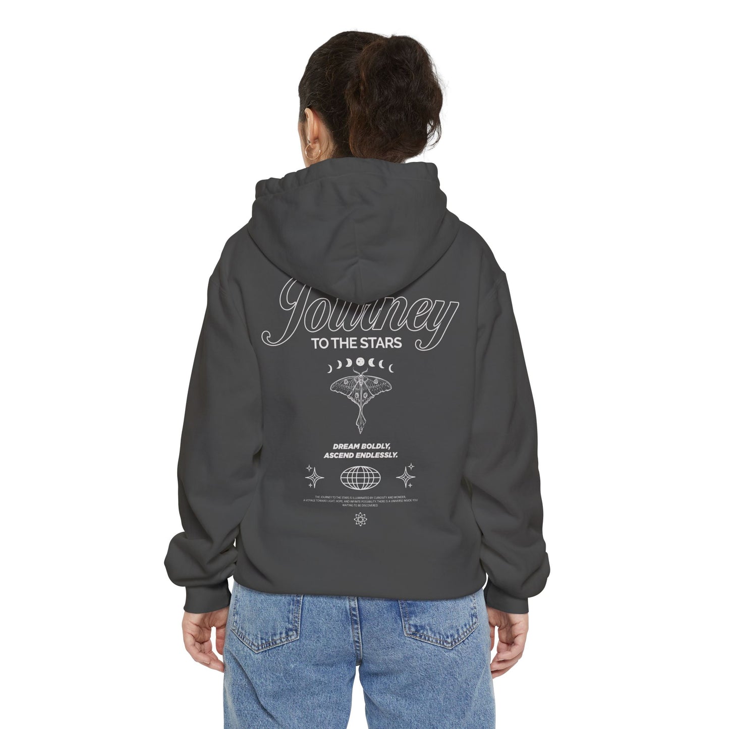 Journey To the Stars Unisex Garment-Dyed Hoodie