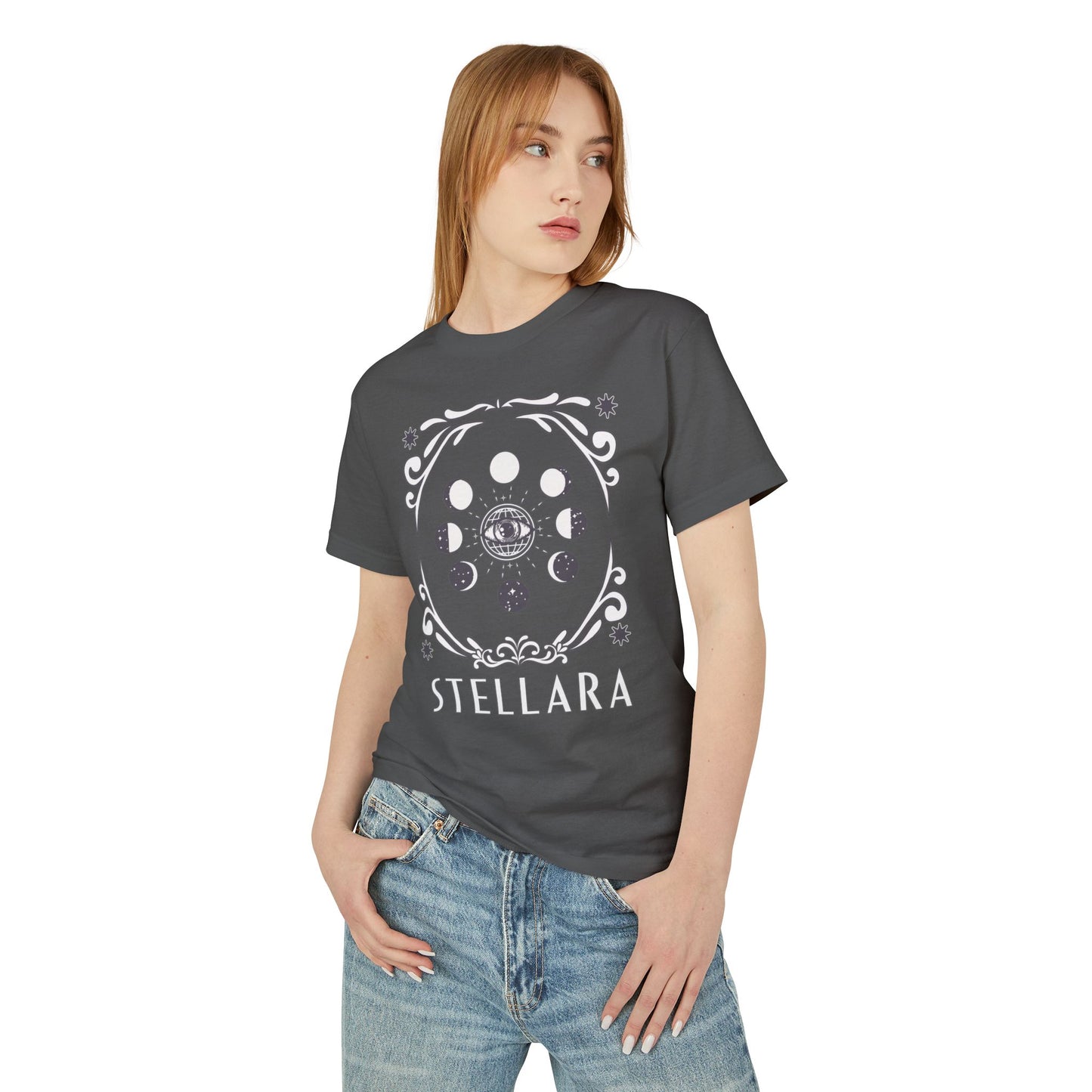 Moon Phase Garment-Dyed Heavyweight Cotton Tee